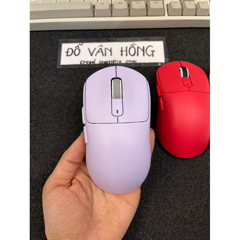 Chuột Bluetooth Không Dây Siêu Nhẹ Attack Shark X6 và X3 Chip PAW3395  Hiệu Suất Cao Siêu Mượt DPI 26000