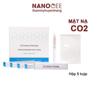 Mặt Nạ Ngăn Ngừa Mụn Thải CO2 DJ CARBON THERAPY - Cam Kết Chính Hãng