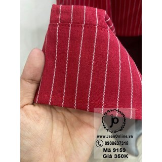 Bigsize Nữ - Đầm Phối Sơ Mi Lệch Vai (MS 9159)