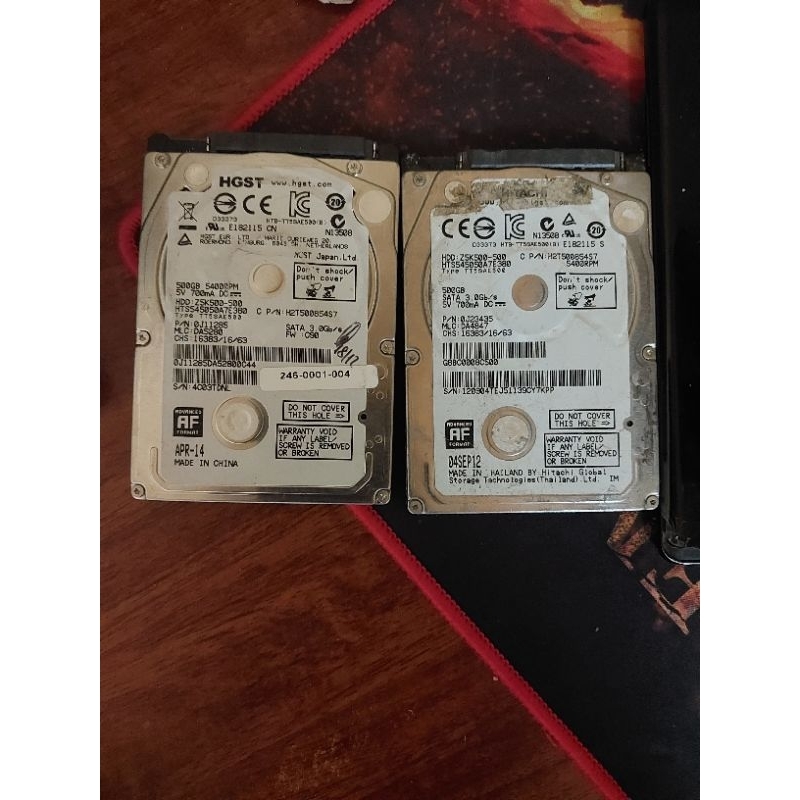 ổ cứng hhd laptop 500gb 250gb 3tb ( hàng tháo máy )