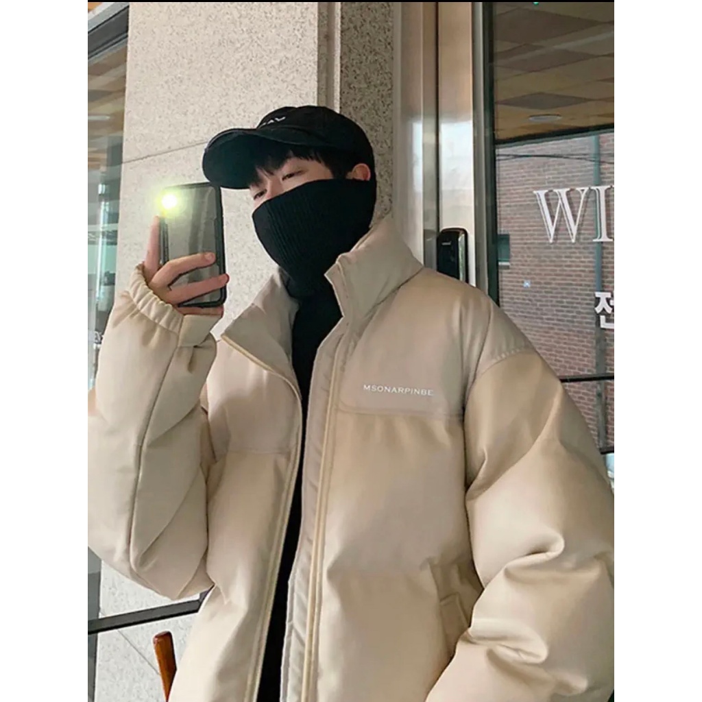 Áo phao lót bông tag msonarpinbe siêu ấm vào mùa dông