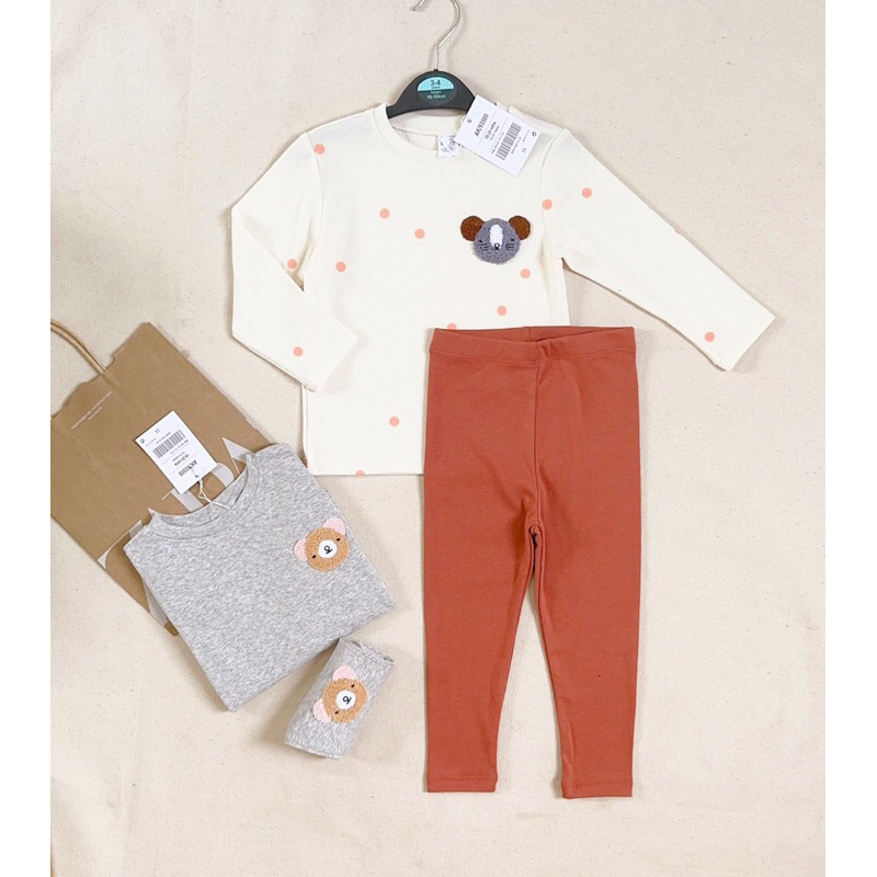 Sét 2 bộ bé gái H&M cao cấp