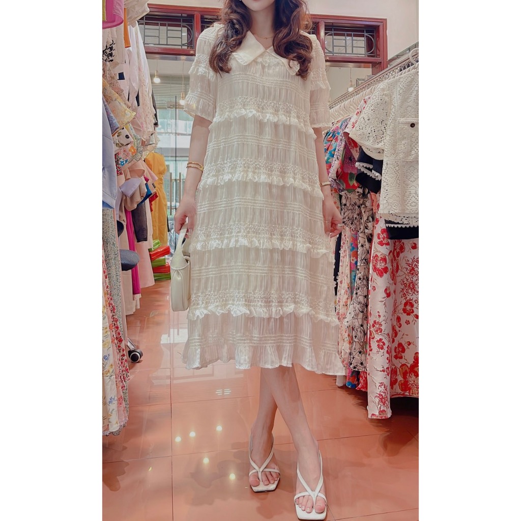 VÁY XUÔNG REN BÈO TIỂU THƯ