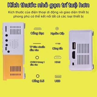 Máy ChiếU mini LED-HD 1080P ChấT LượNg Cao