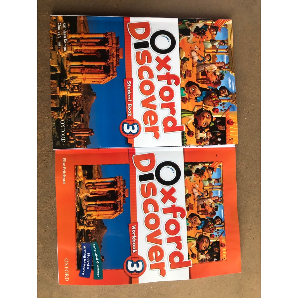 Sách -  OXFORD DISCOVER mỗi level 4 cuốn, LEVEL 1- 6