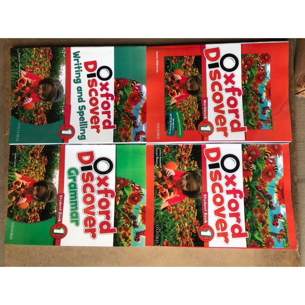 Sách -  OXFORD DISCOVER mỗi level 4 cuốn, LEVEL 1- 6