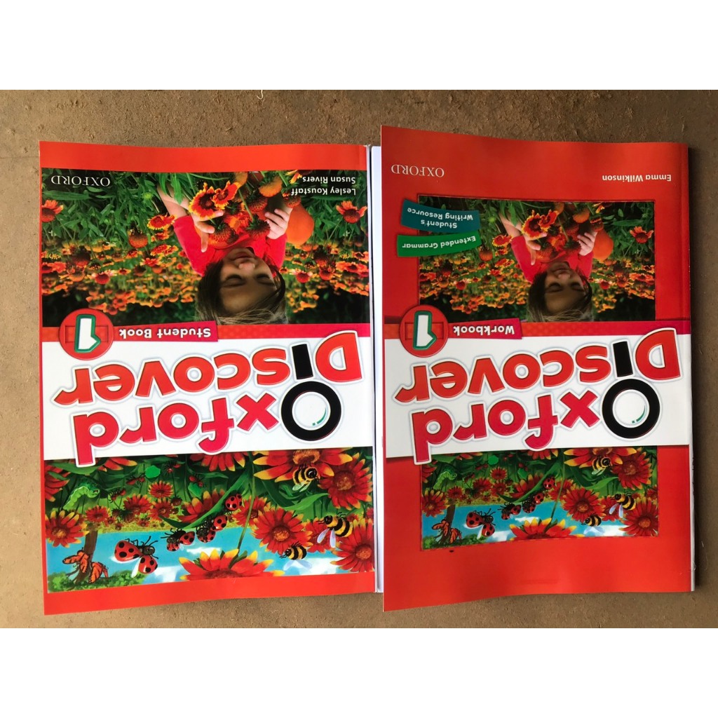 Sách -  OXFORD DISCOVER mỗi level 4 cuốn, LEVEL 1- 6
