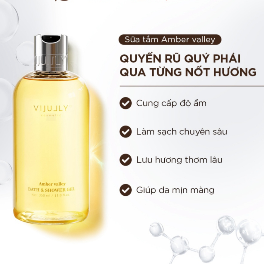 Sữa tắm dưỡng da hương nước hoa Vi Jully 350ml - Sữa tắm Vijully hương nước hoa chai 350ml HÀNG CHÍNH HÃNG