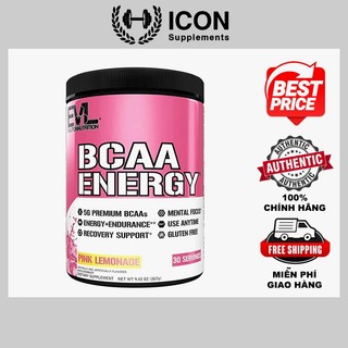 EVL BCAA Energy (30 servings) - Tăng Sức Bền, Hỗ Trợ Phục Hồi và Phát Triển Cơ Bắp