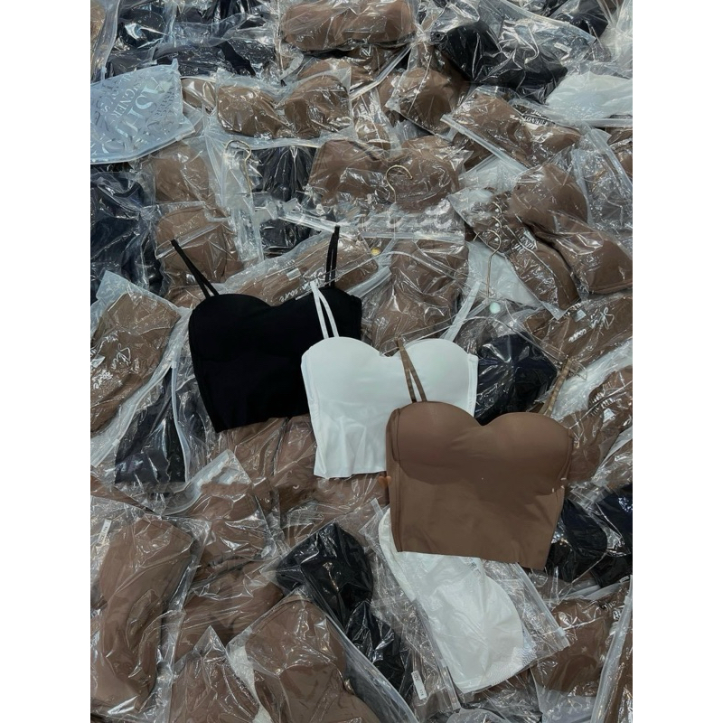 Áo Bra 2 Dây Đúc Su Đệm Ngực Siêu Hot
