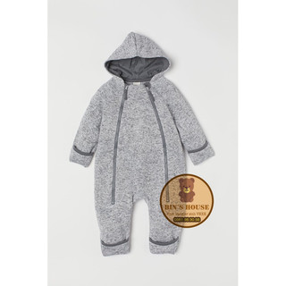 Body nỉ len cho bé sơ sinh 0-9M form to