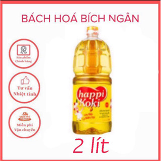 Dầu ăn cao cấp happi koki 2 lít
