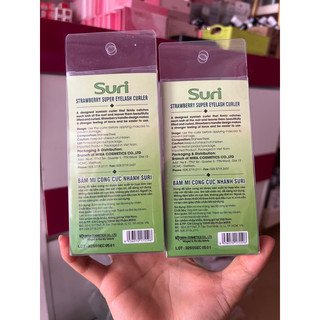 Bấm Mi Cong Cực Nhanh Suri Trái dâu E500