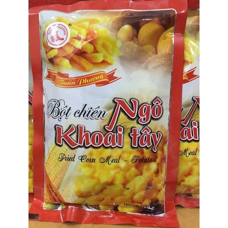 Bột chiên ngô khoai thơm giòn gói 160g