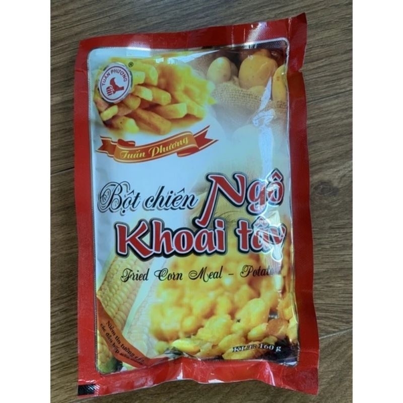 Bột chiên ngô khoai thơm giòn gói 160g