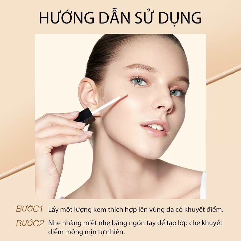 Kem che khuyết điểm PERFECT DIARY Flawless Liquid Concealer