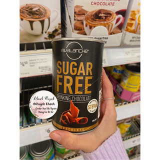 Bột Socola Không Đường Avalanche Sugar Free Drinking Chocolate 200g