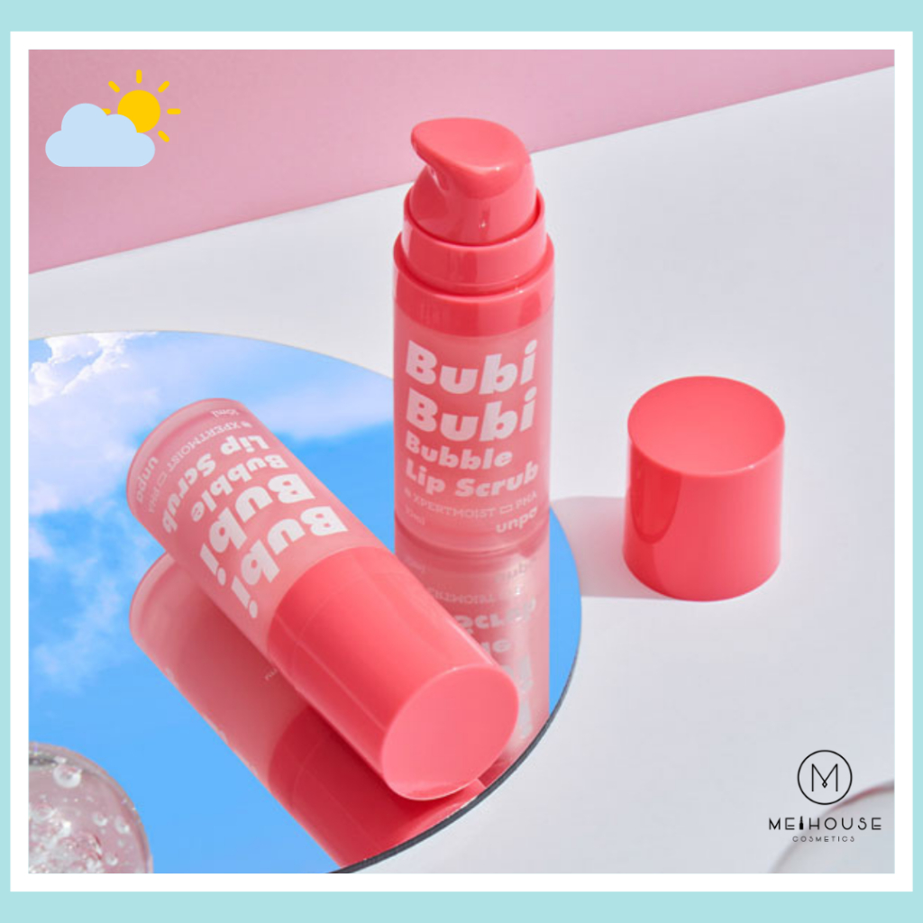 Tẩy Tế Bào Chết Môi Dạng Bọt Unpa Bubi Bubi Lip