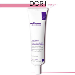 (date 2028) Kem Tái Tạo Phục Hồi Tổn Thương Da Và Ngăn Ngừa Sẹo Cicaderm Cream Ivatherm 40ml