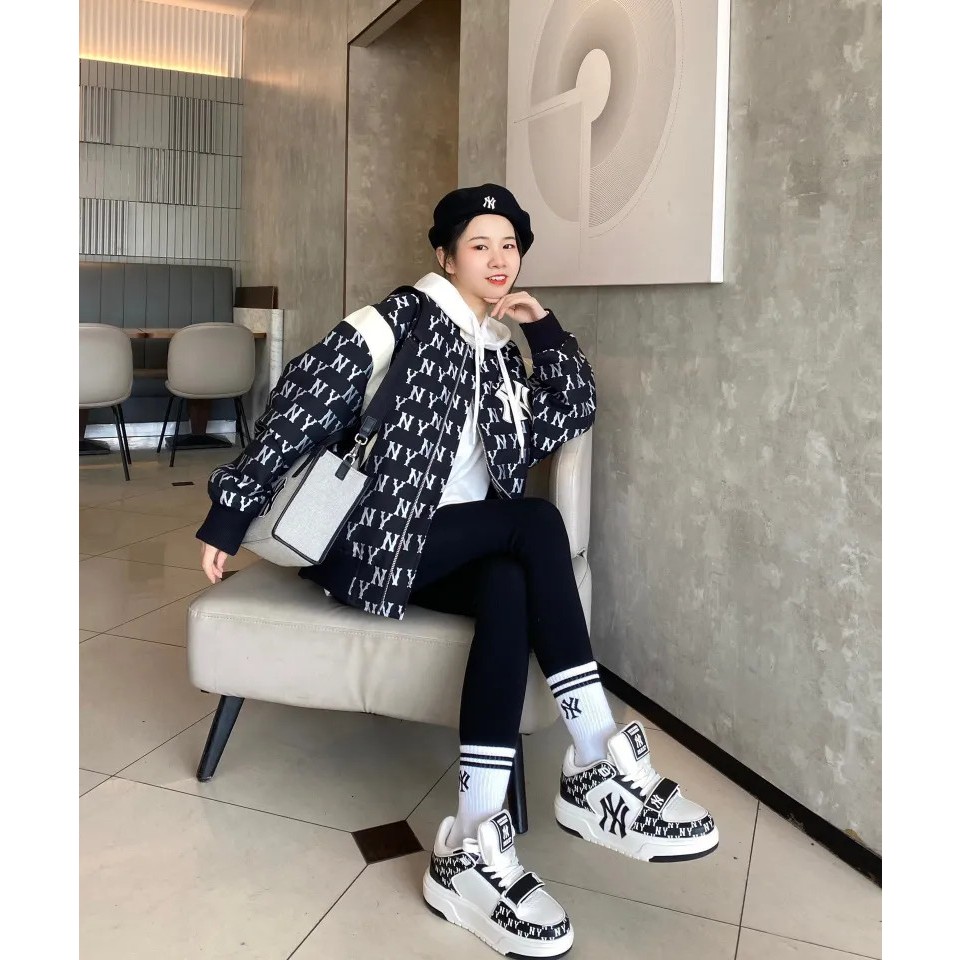 Giày Thể Thao nam nữ Chunky Liner quai dán, Giày nam nữ sneaker đế độn style Hàn