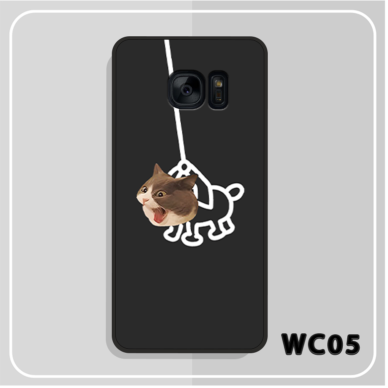 Ốp Lưng SamSung Note 5- S6- S6 Edge- S7- S7 Edge- Note Fe  HÌNH HOẠT HÌNH BỰA CHÓ MÈO ĐỘC LẠ