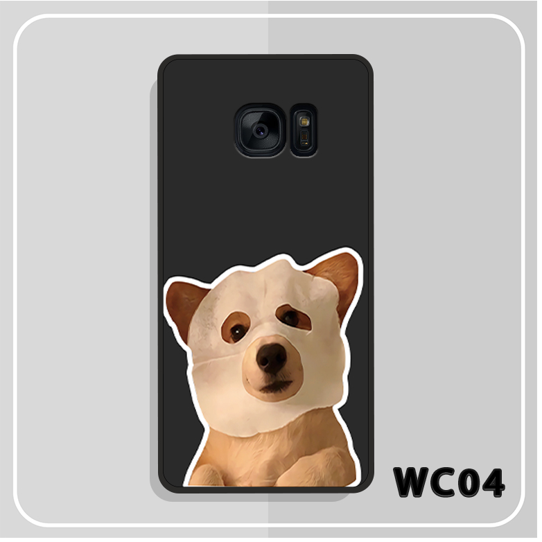 Ốp Lưng SamSung Note 5- S6- S6 Edge- S7- S7 Edge- Note Fe  HÌNH HOẠT HÌNH BỰA CHÓ MÈO ĐỘC LẠ