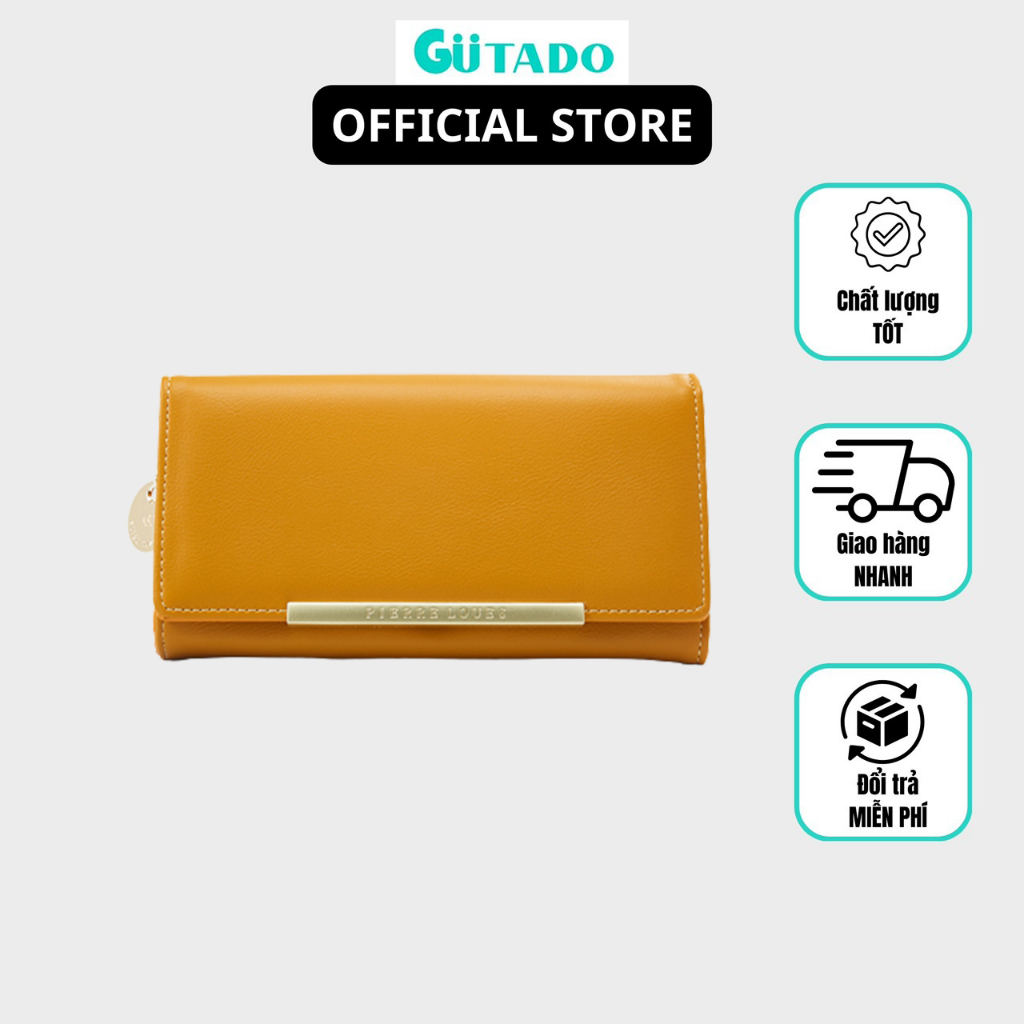 Ví nữ dài cầm tay hàng hiệu PERFECT FOR YOU thời trang đựng tiền da cao cấp đi chơi dự tiệc sang trọng FY10 - GUTADO