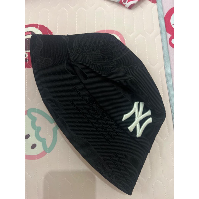 Mũ bucket MLB NVXK cao cấp, nón bucket Classic đen vành tròn cụp kaki form unisex