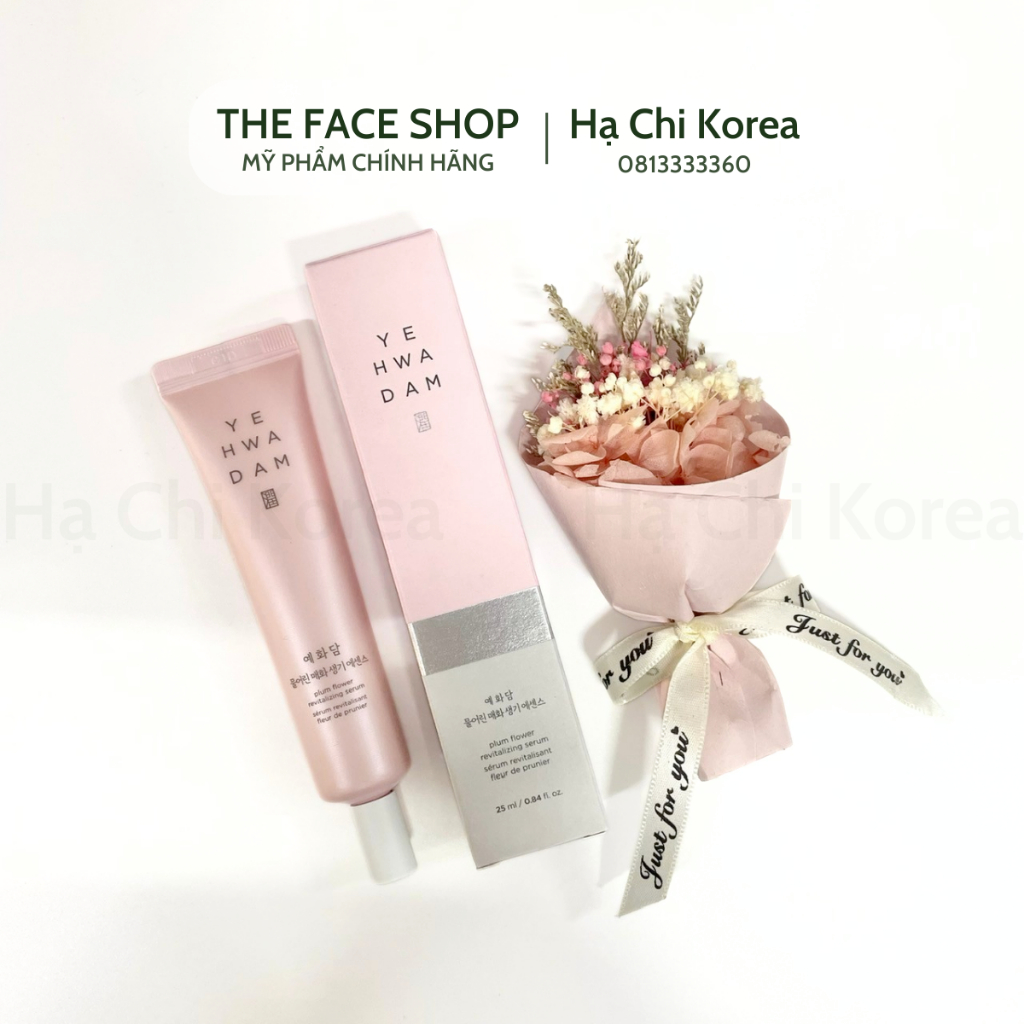 Tinh chất sáng hồng da ngừa lão hóa Yehwadam Plum Flower Revitalizing Serum The Face Shop