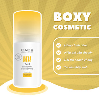 Lăn khử mùi babe 24h deodorant desodorante 50ml