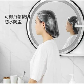 100 Cái màng bọc thực phẩm PE túi gấu có chun bọc đồ ăn co giãn