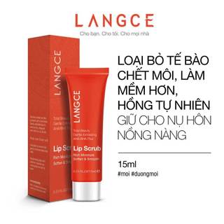 GEL LÀM SẠCH TẾ BÀO CHẾT CHO MÔI - TRÁI CÂY 15ml LANGCE
