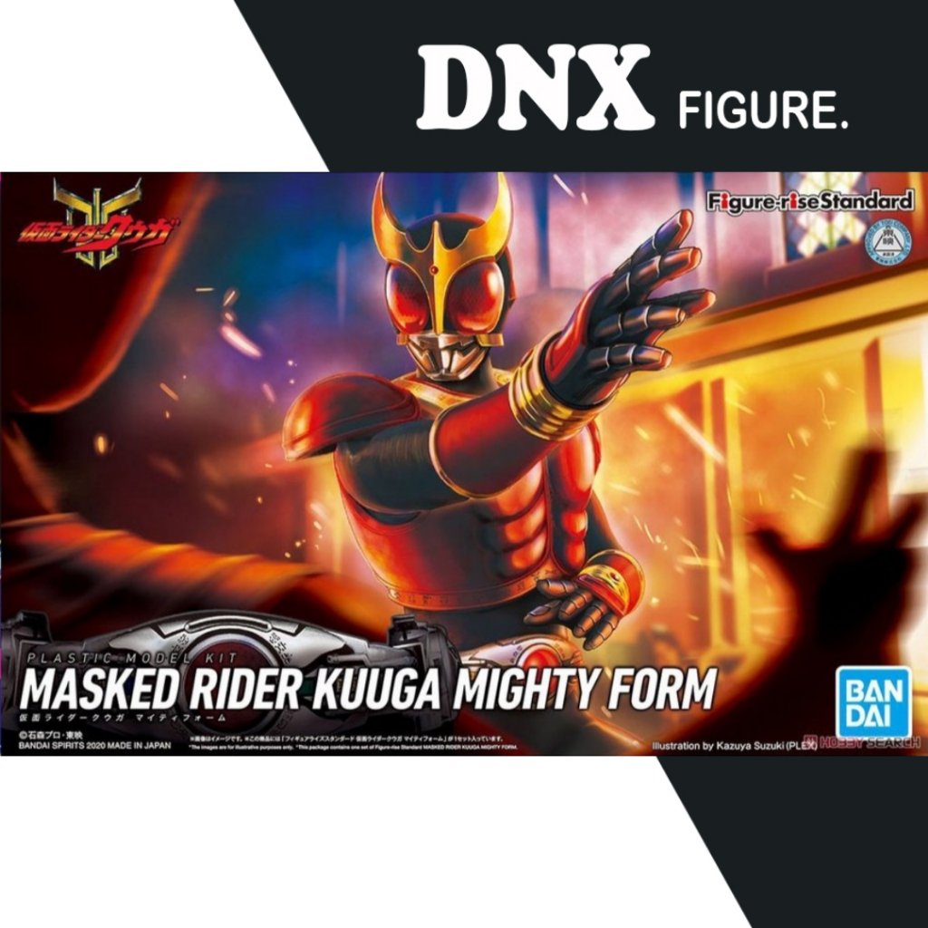 Mô Hình Lắp Ráp Figure-rise Standard Kamen Rider Kuuga Mighty Form (New Seal)