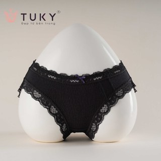 Quần lót nữ cotton phối ren cao cấp TUKY 903