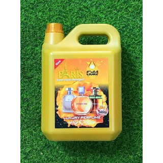 Nước giặt Paris Luxury Vàng hương nước hoa can 5 lít
