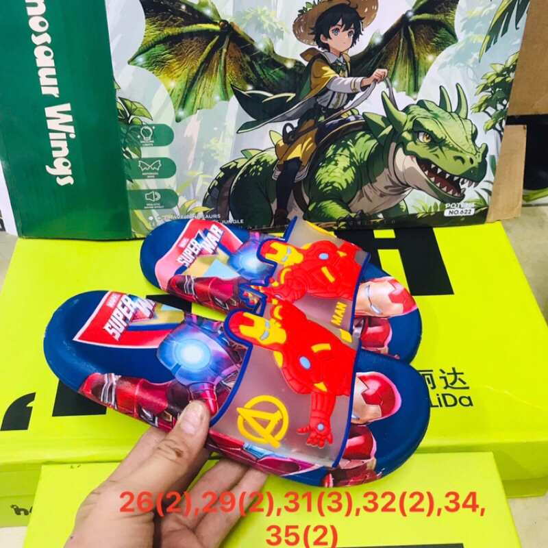 Dép nhựa dẻo size 28-35