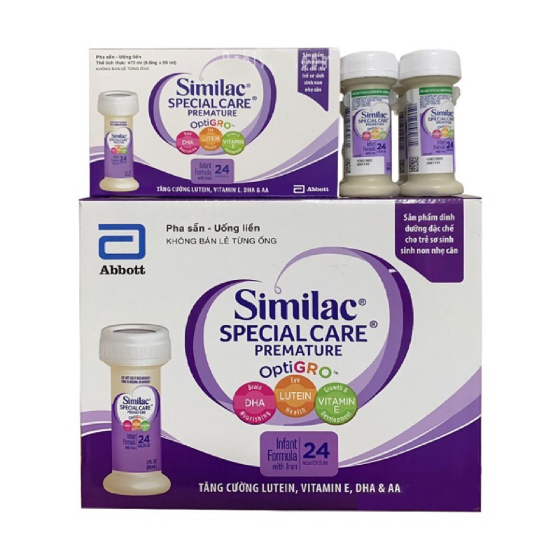 08 ống Sữa Similac Special Care Abbott- 24 kcal dành cho trẻ sinh non nhẹ cân