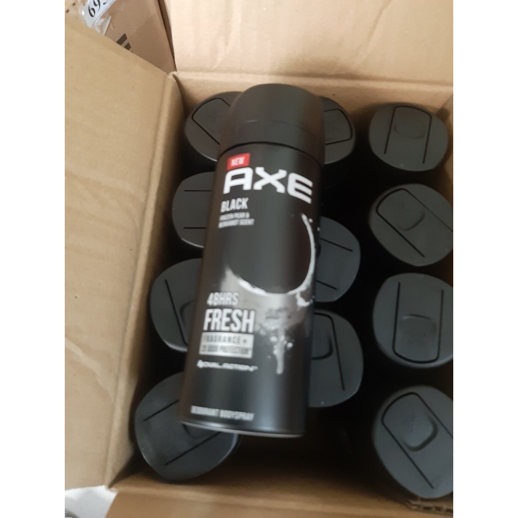 Xịt khử mùi toàn thân cho nam AXE Black hương cam bergamot và lê 135ml