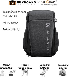 Balo đựng máy ảnh, laptop, flycam K&F Concept Camera Alpha Backpack Air 25L
