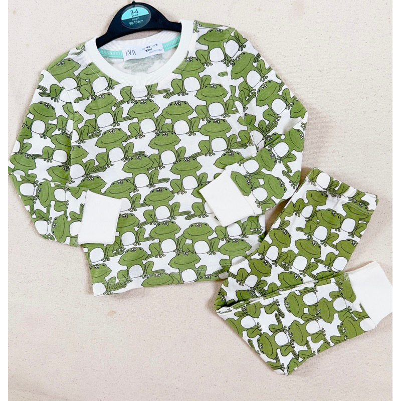 ✨MALINHKID✨BT002- Set 3 bộ thun ẾCH CÁ, SƯ TỬ trẻ em VNXK