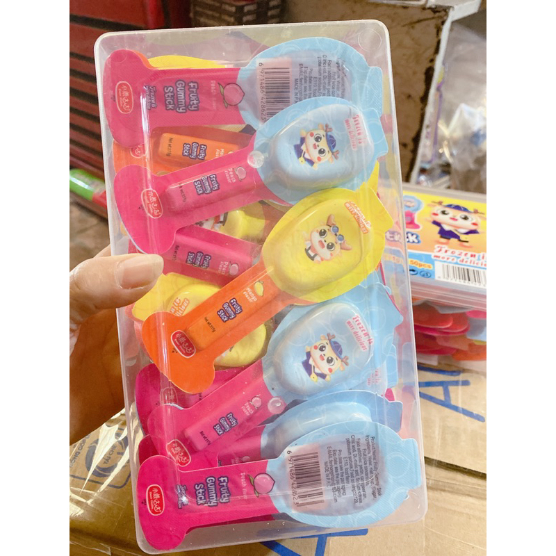 Sỉ lọ 50 cái thạch hoa quả hình chiếc thìa siêu ngon