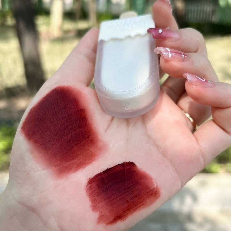 Son Kem Lì Kakashow Chống Dính Thiết Kế Hình Cây Kem Mềm Mịn Dễ Thương C179