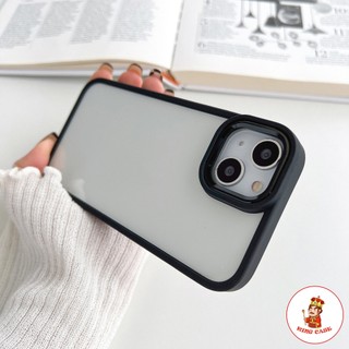 Ốp lưng iphone 15 14 13 12 11 pro max xs max mặt lưng chống ố meka , viền dẻo