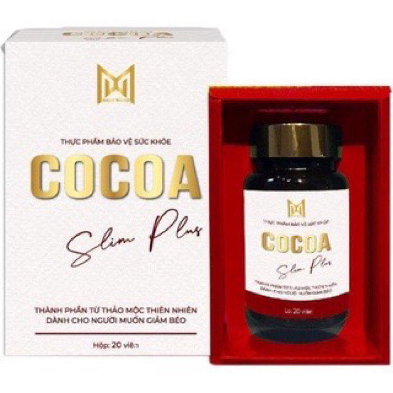 Giảm Cân COCOA SLIM PLUS Thảo Mộc Giảm Cân Giảm Mỡ Bụng Cấp Tốc Chính Hãng