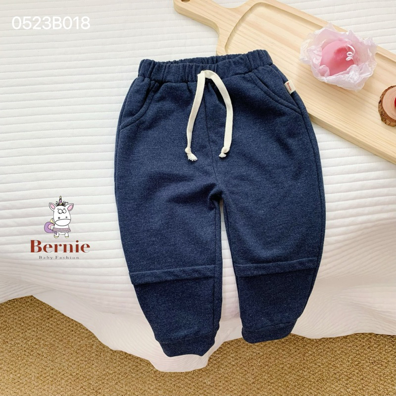 Bộ thu đông cotton dài tay in hoạ tiết Make some noise Bernie cho bé