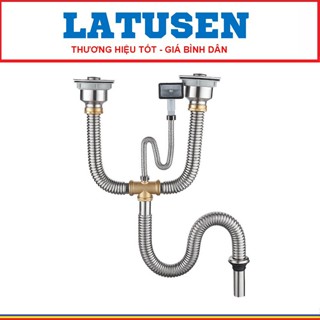 Bộ Ống Thoát Nước Bồn Rửa Chén Bát với 2 lựa chọn Chất Liệu INOX 201 và INOX 304