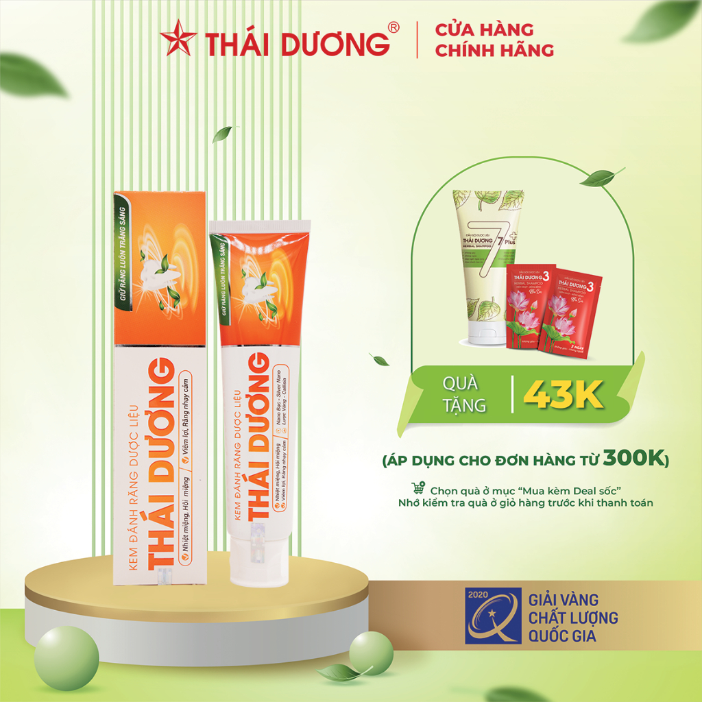 Kem đánh răng dược liệu Sao Thái Dương 150g - Sao Thái Dương