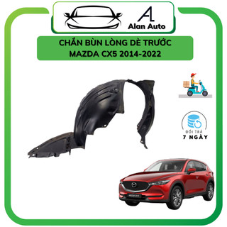Chắn bùn lòng dè trước xe Mazda Cx5 2018 đến 2022. Lòng dè Nhựa dẻo chắn bùn hốc bánh