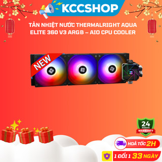 BỘ TẢN NHIỆT NƯỚC Thermalright Aqua Elite 360 V3 ARGB Siêu đẹp dùng cho cả intel và AMD Chính hãng BH 24 tháng