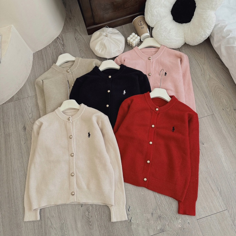 Áo cardigan len ngựa 763